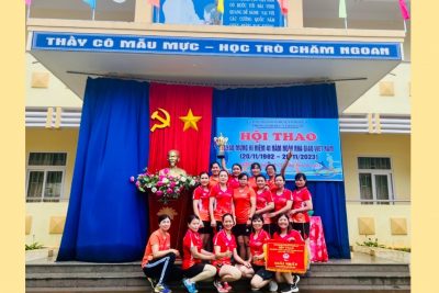 Hội thao chào mừng kỉ niệm 41 năm ngày nhà giáo Việt Nam